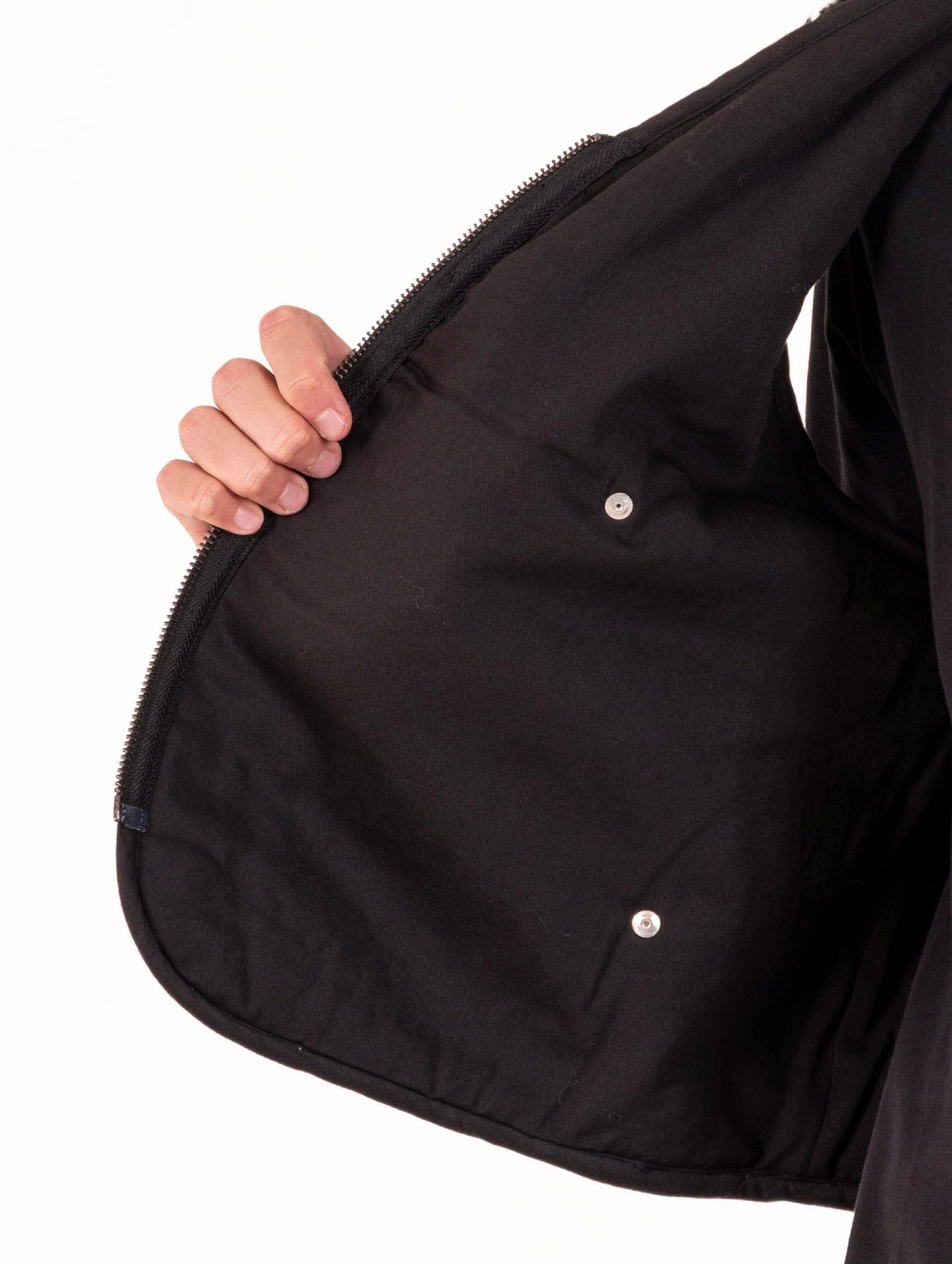 Gilet Maison Crazy Worker Teddy Nero MORW12UGIL00N1274 MCW 3.2