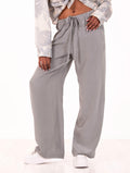 Pantalone Alysi in Pura Seta Grigio