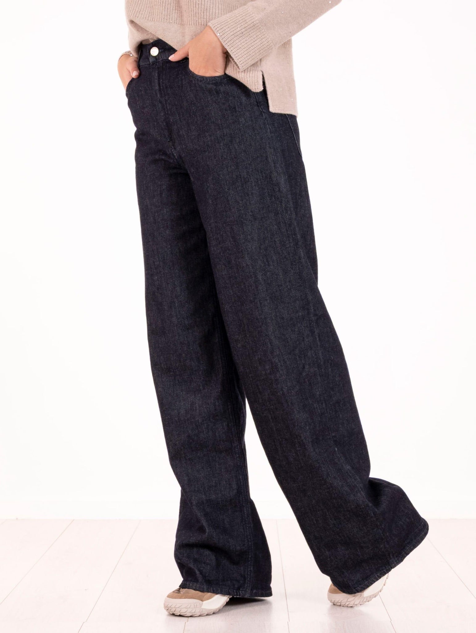 Jeans Carmen Siviglia Cotone e Cachemire Blu CARMEN2412D0046 Siviglia