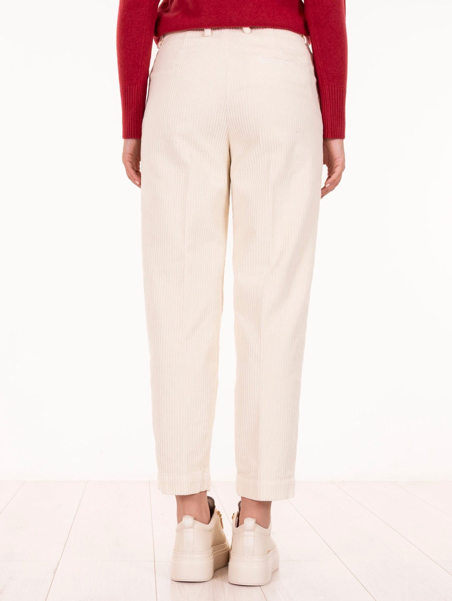 Pantalone Chino Maemi Roy Roger's in Velluto Burro RND199P3550112C0228 Roy Roger's