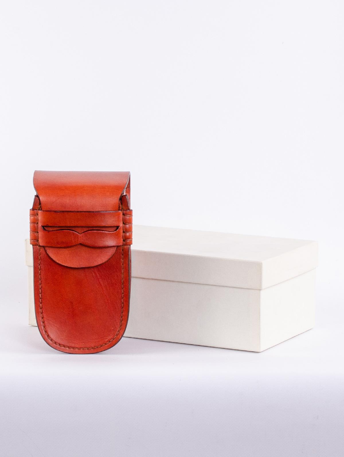 Set Turms In Pelle Turms MINI LEATHER TRAVELROSSO Turms