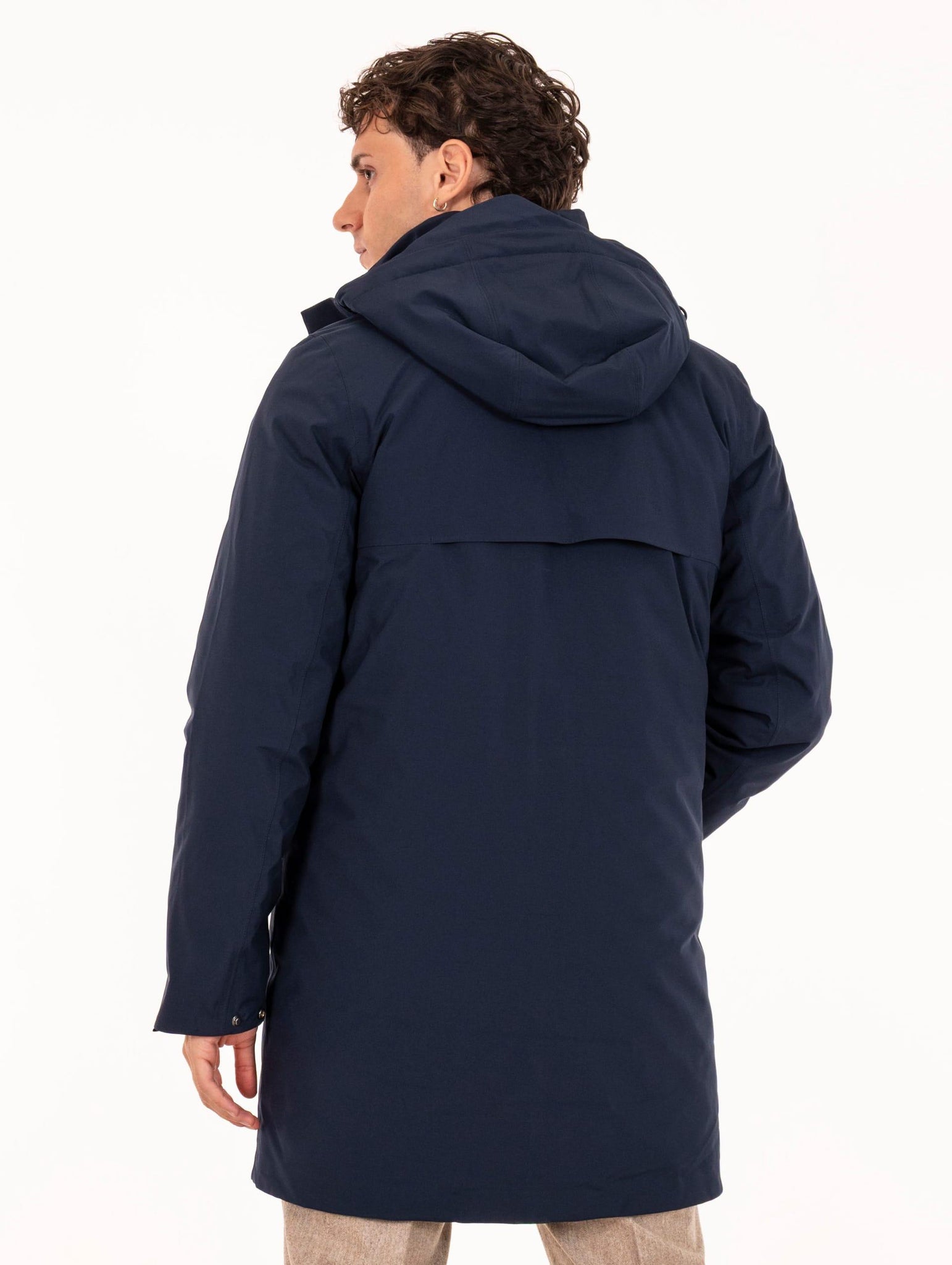 Giubbotto Tomal K-Way in Tessuto Tecnico Blu K7136IWAR0 K-Way