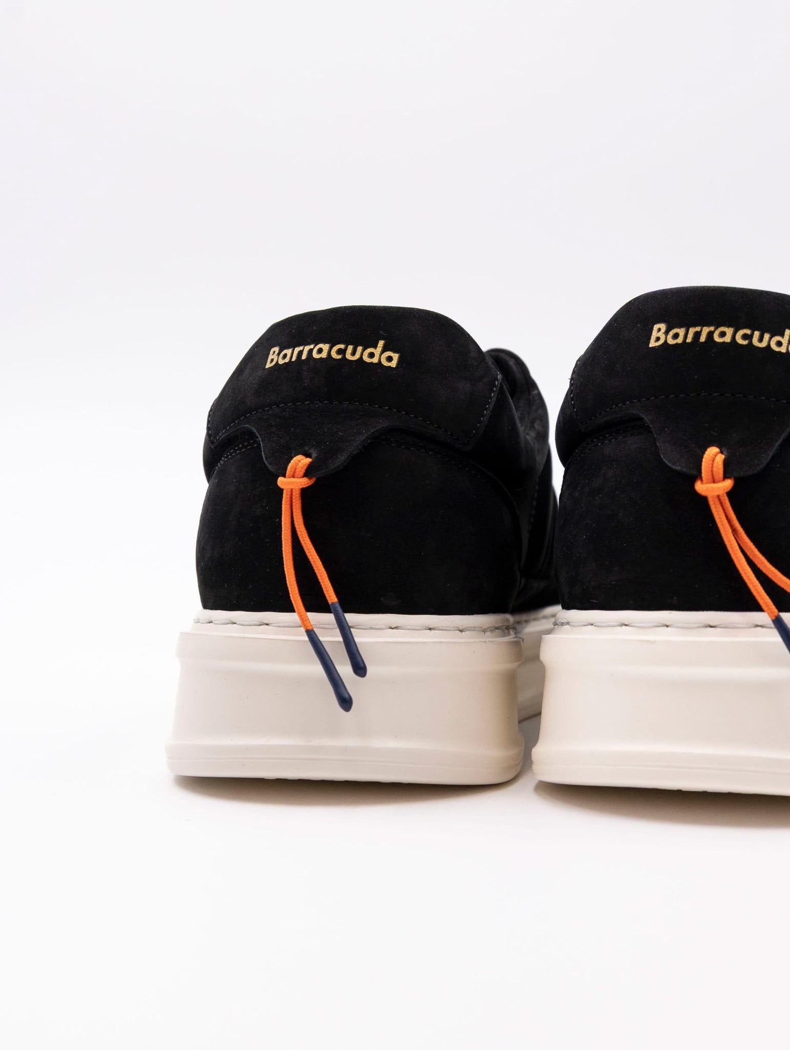 Sneakers Barracuda in Nabuk Nero BU3565900 Barracuda