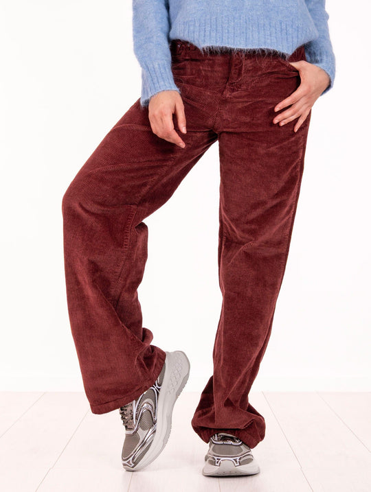 Pantalone Marta Roy Roger's in Velluto Terra di Siena