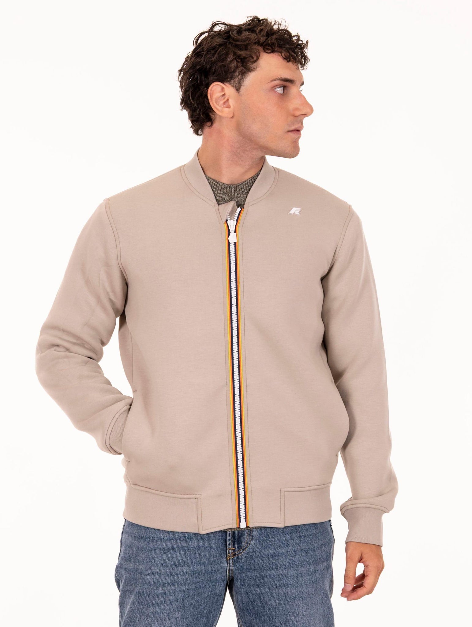 Bomber Abel K-Way in Scuba Beige K71344WXP2 K-Way