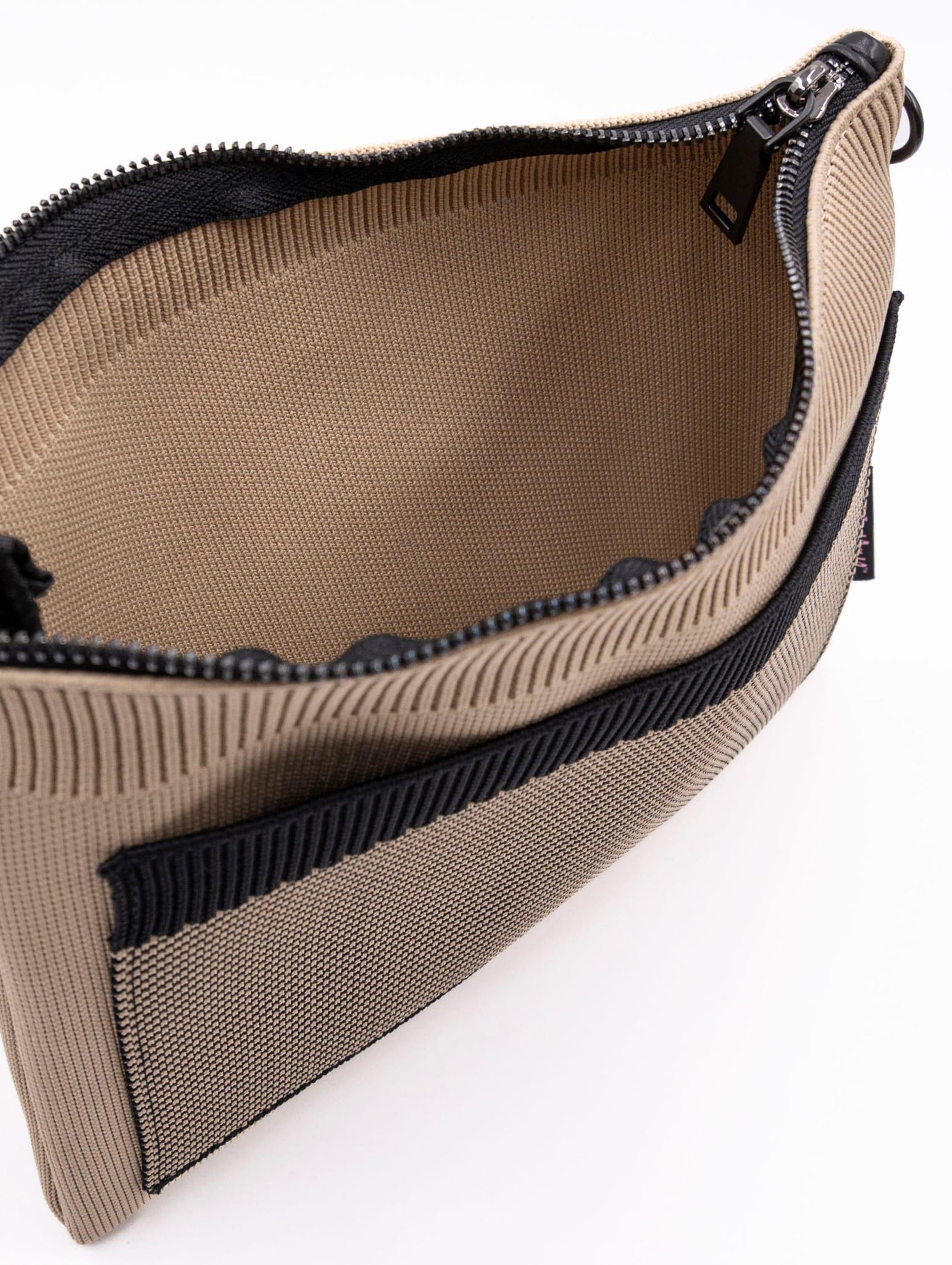 Pochette Fri-yay in Maglia Beige e Nero ERP_1230POCKET Fri-Yay