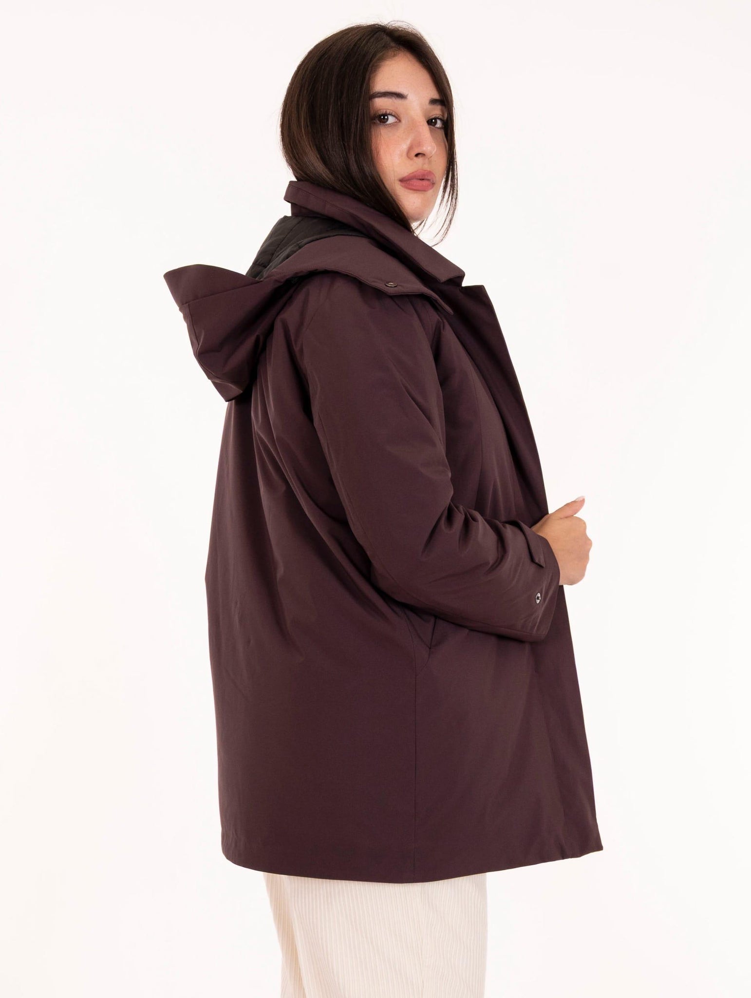 Parka Fumiko People of Shibuya Bordeaux FUMIKOPM773490 People of Shibuya