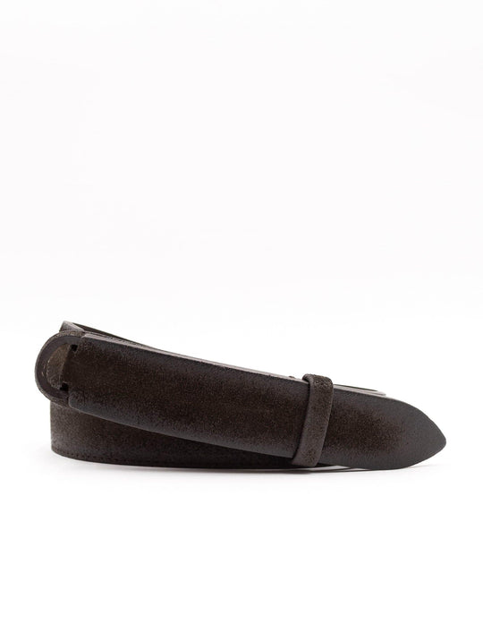 Cintura Nobuckle Orciani in Suede Cloudy Testa di Moro