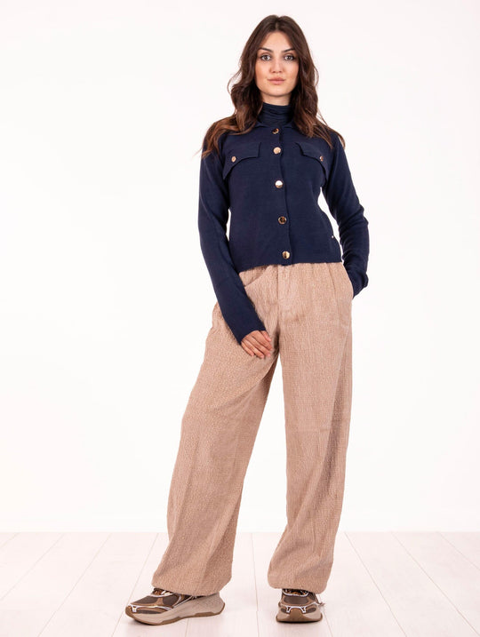 Giacca White Wise in Viscosa Blu