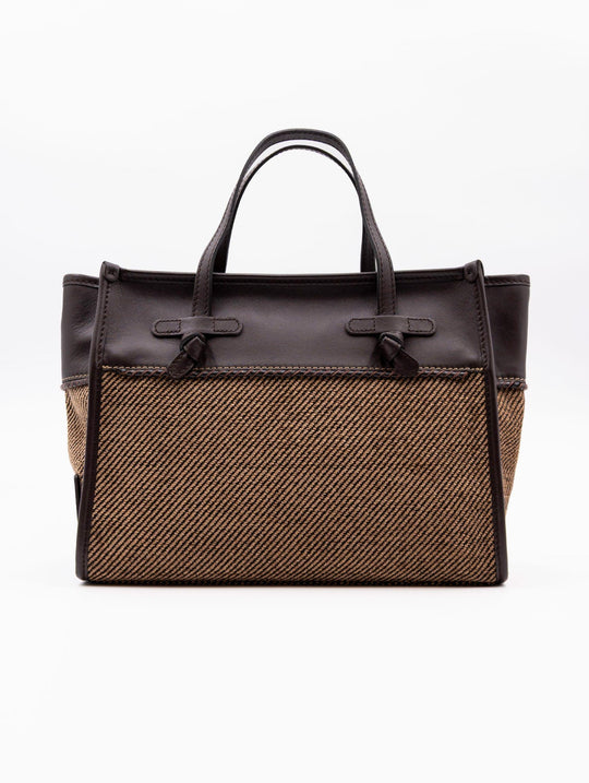 Miss Marcella Gianni Chiarini in Ciniglia Espresso e Cuoio