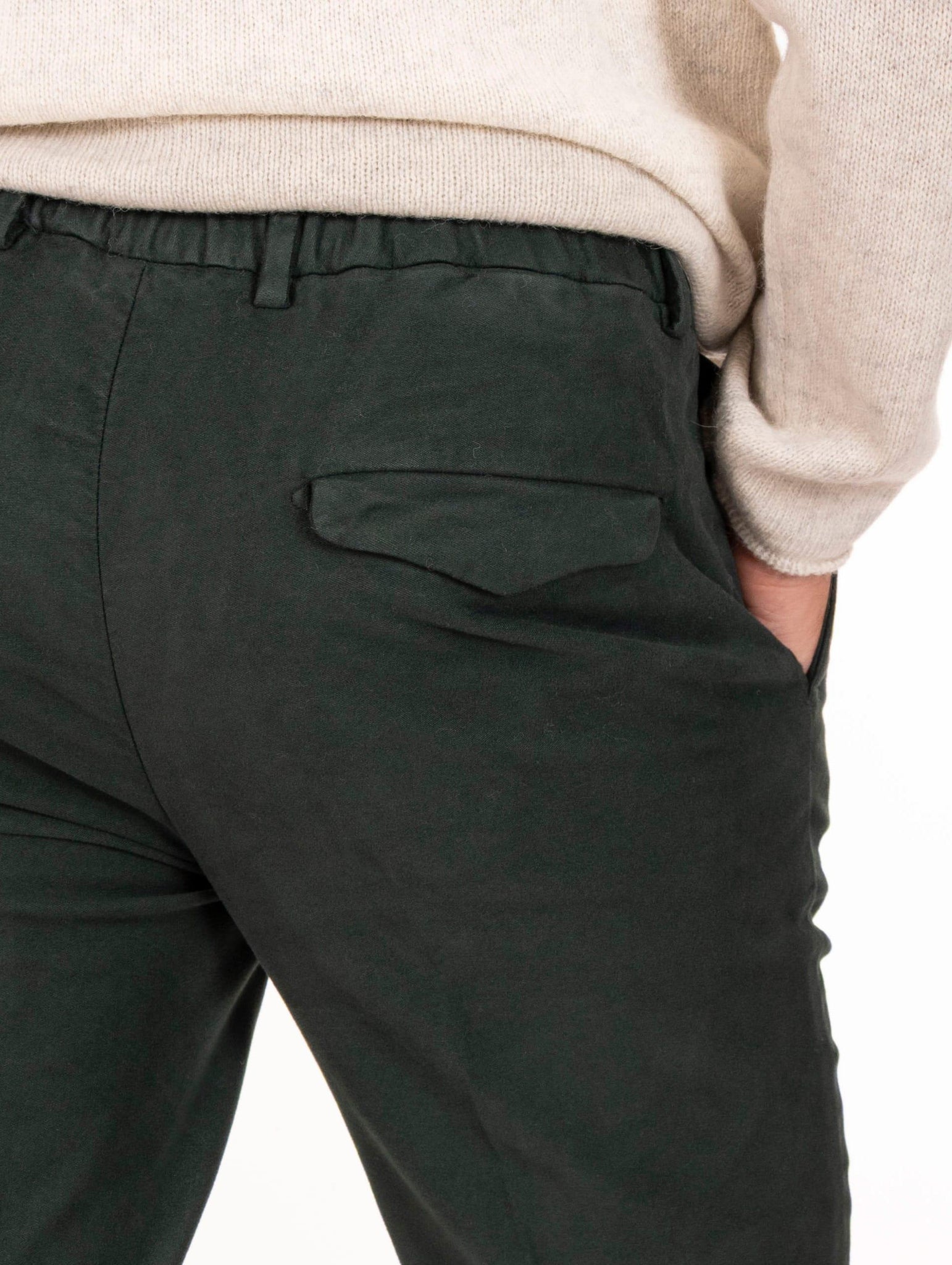 Pantalone Devorè in Cotone, Modal e Seta Foresta DVR15-U006TC671 Devore