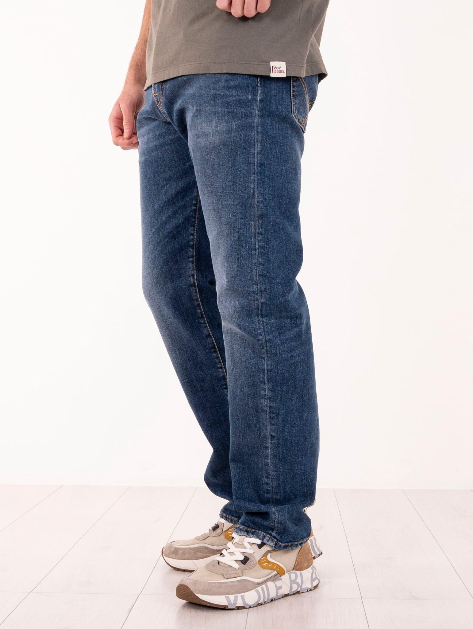 Jeans Roy Roger's Scooter in Denim Medio RRU90004CE082932C0999 Roy Roger's