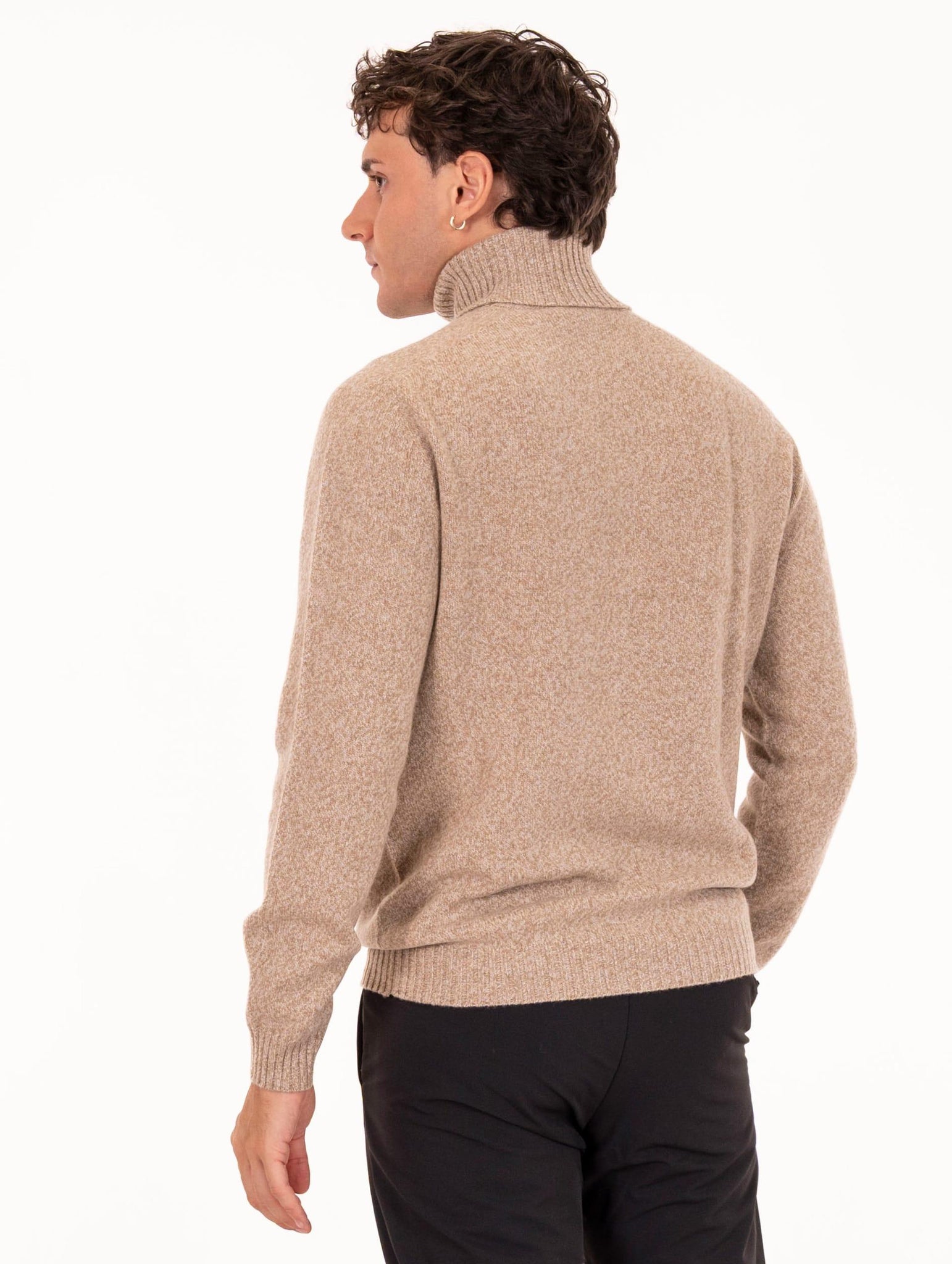 Dolce Vita Zanieri in Lana Cashmere Sabbia Melange CG-DVU-350152569 Zanieri