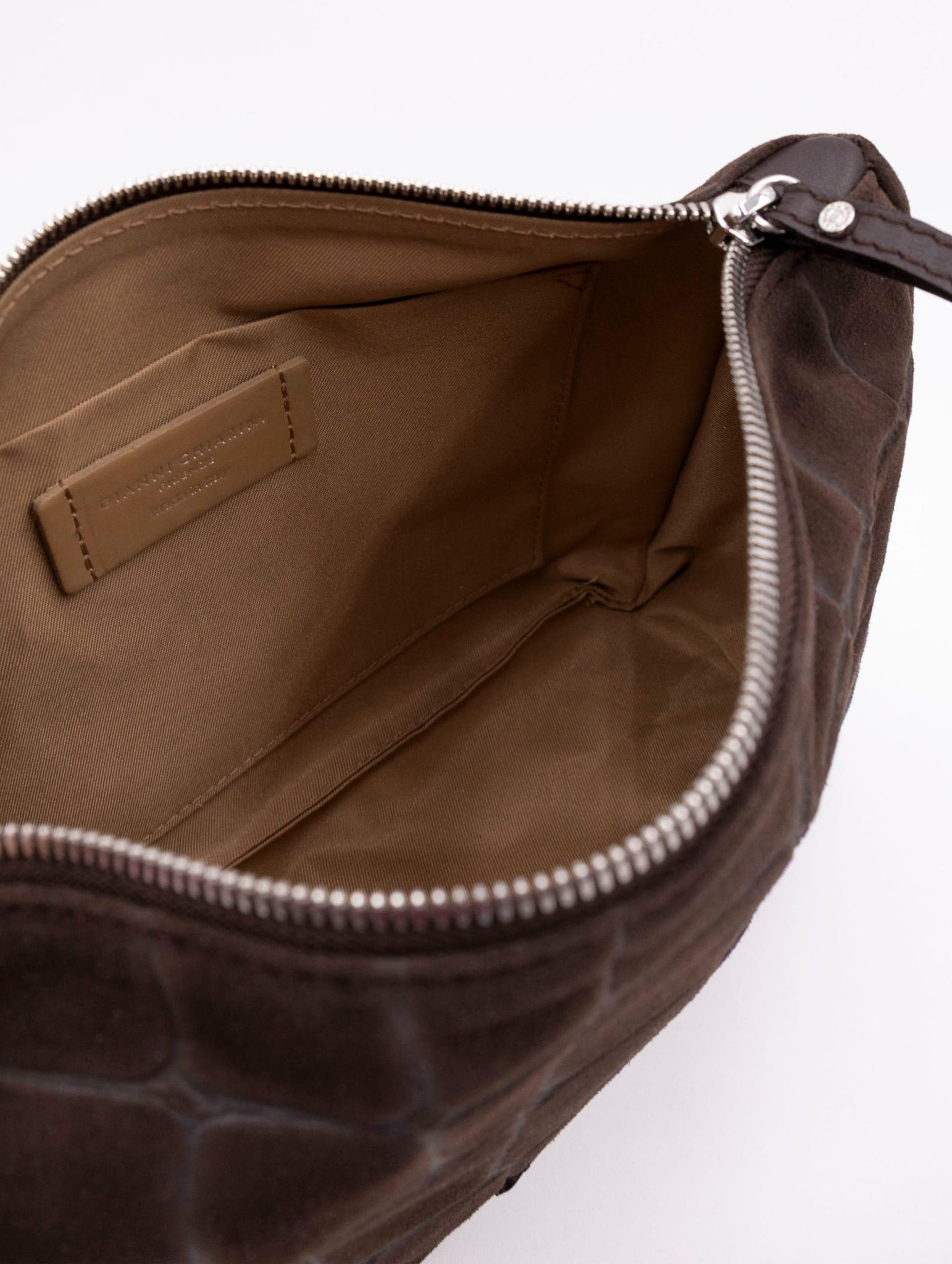 Borsa Nora Pouch Gianni Chiarini in Suede Cocco Moka BS10225CMCOCCO2107 Gianni Chiarini