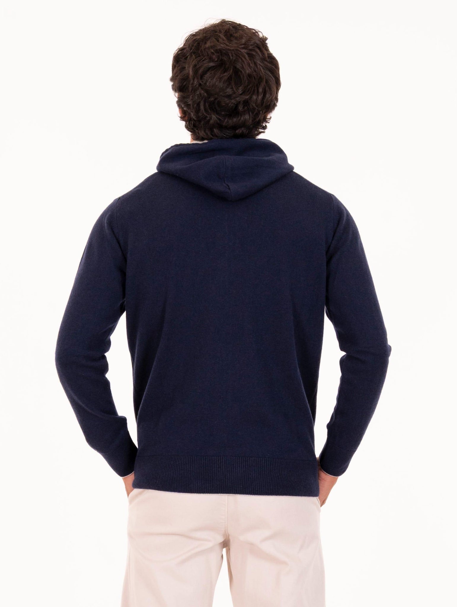 Felpa Eleventy Milano Platinum in Cashmere Blu X76MAGK33MAG0K01911-02 Eleventy Milano