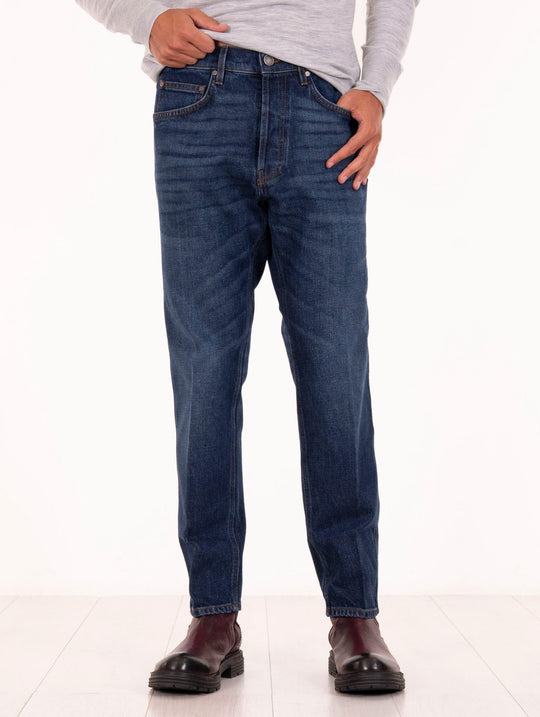 Lardini Jeans in Dark Denim Cotton