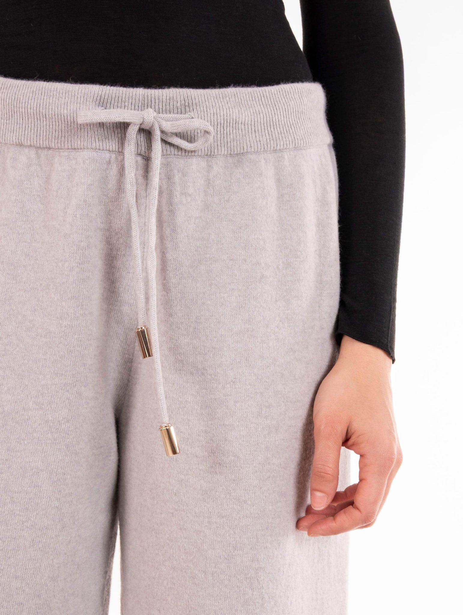 Pantalone Daniele Fiesoli in Lana e Cachemire Ghiaccio 316210 Daniele Fiesoli