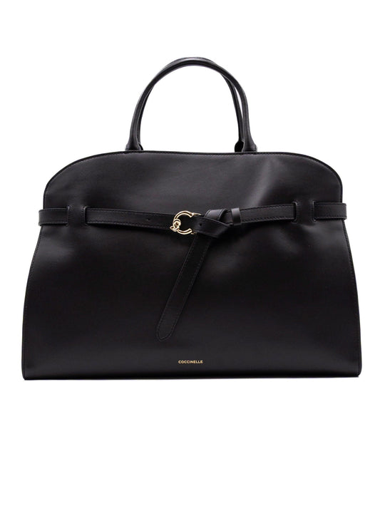 Borsa Sabine Large Coccinelle in Pelle Nera