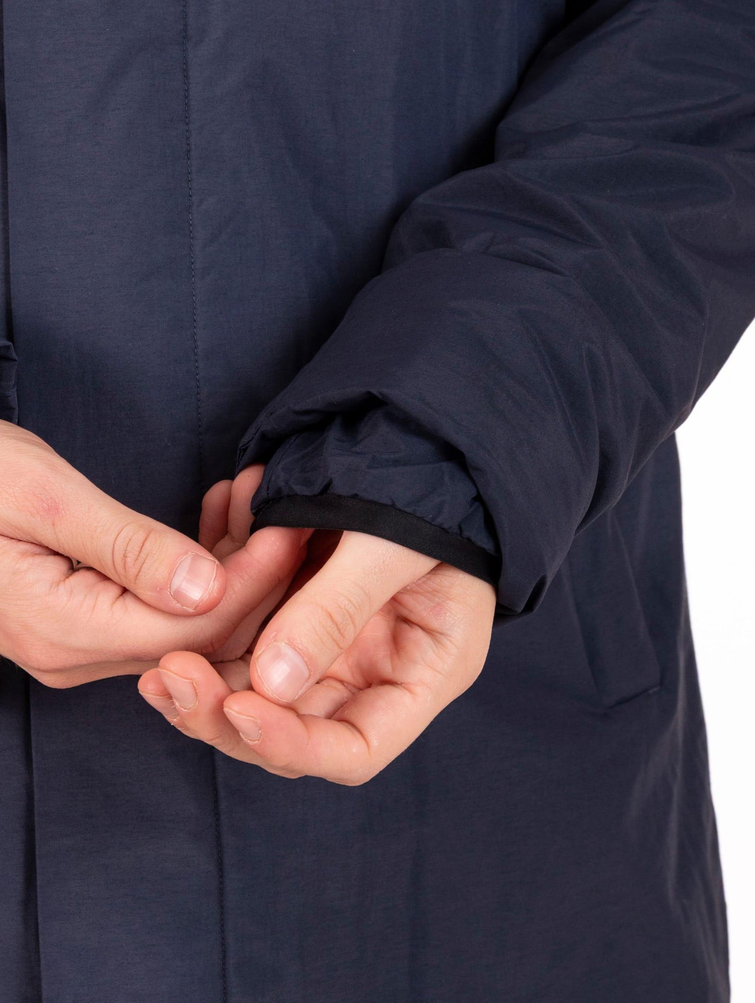 Impermeabile Benny K-Way in Nylon Riciclato Blu K31355WK89 K-Way