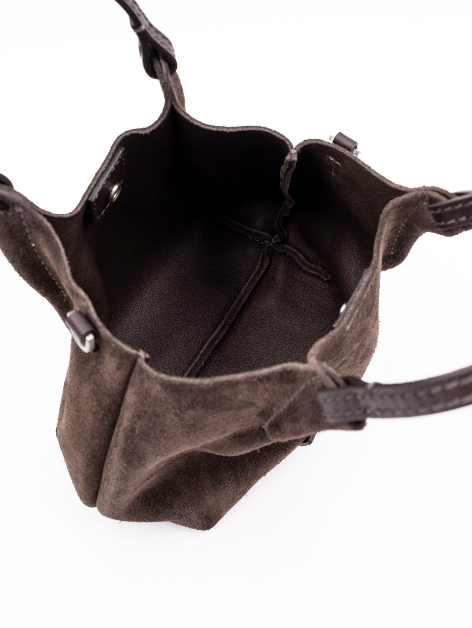 Minibag Dua Gianni Chiarini in Suede Moka BS9778CM-PL974 Gianni Chiarini