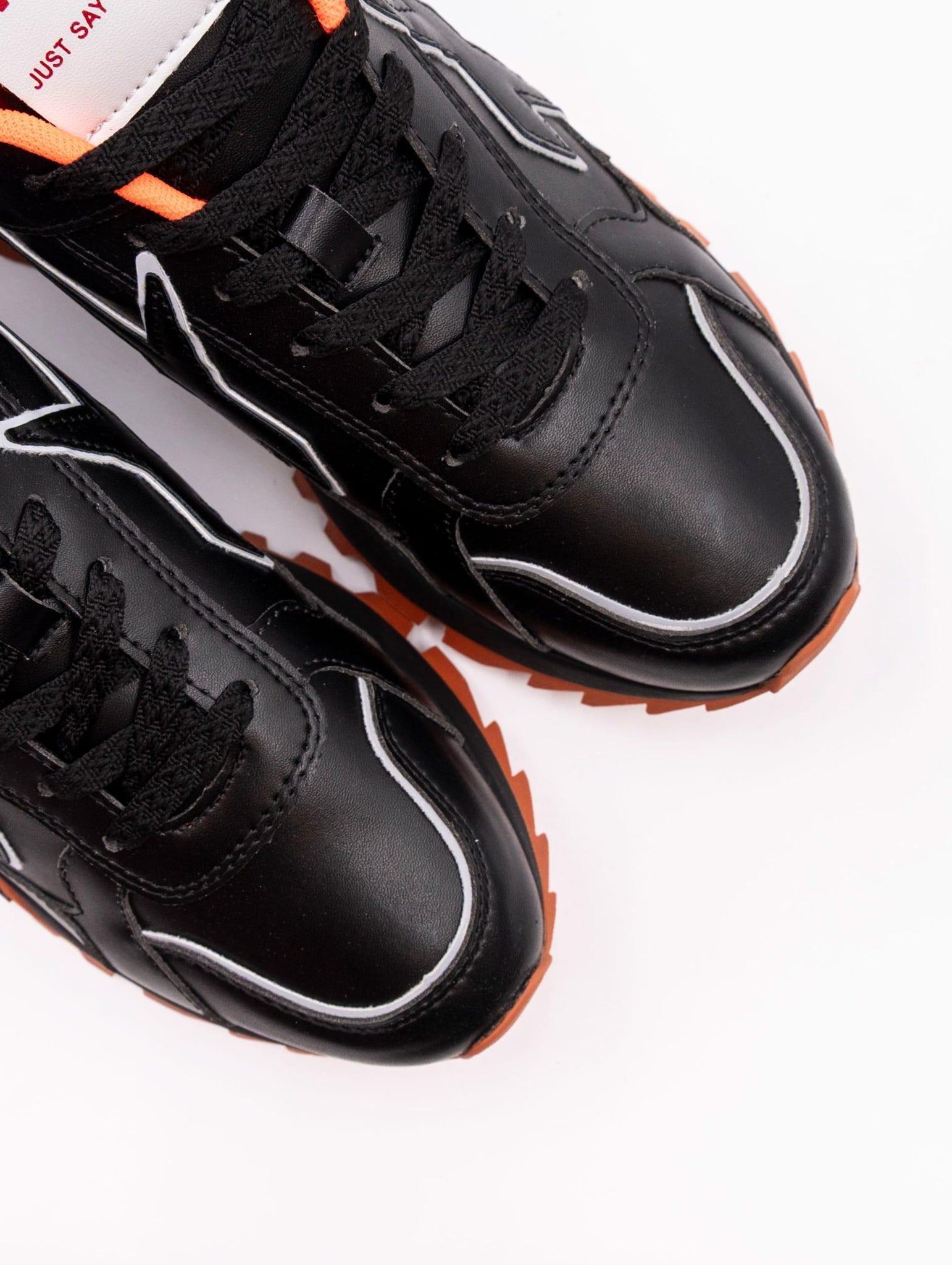 Sneakers Breeze3-M W6YZ Nera e Arancio BREEZE3GOLFLINEBLACK-ORANGE W6YZ