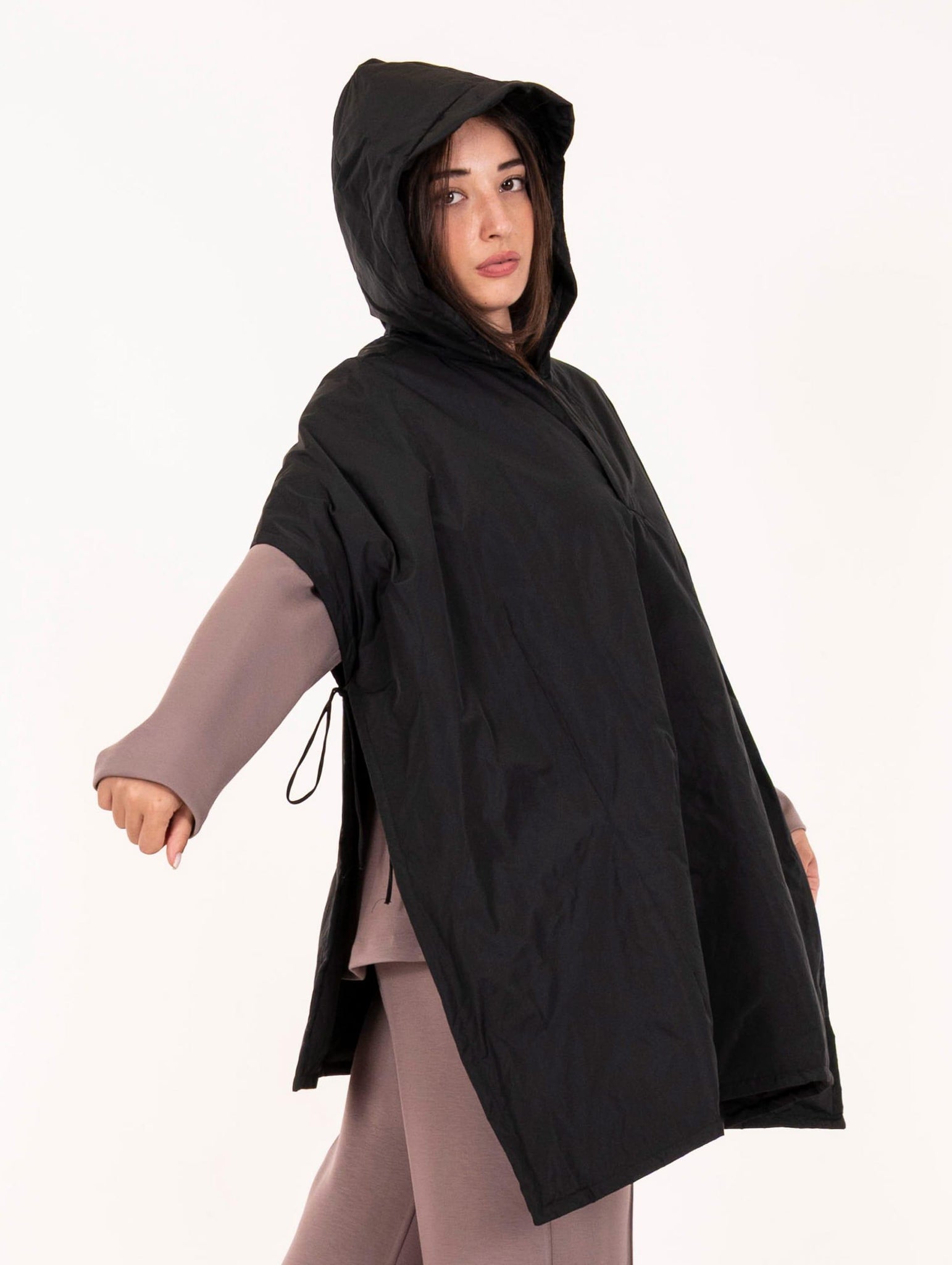 Mantella Oversize Meimeij Nero M5FJ10100 Meimeij