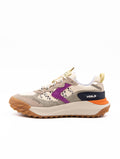 Club Act Voile Blanche Sneakers in Multicolor Suede and Technical Fabric