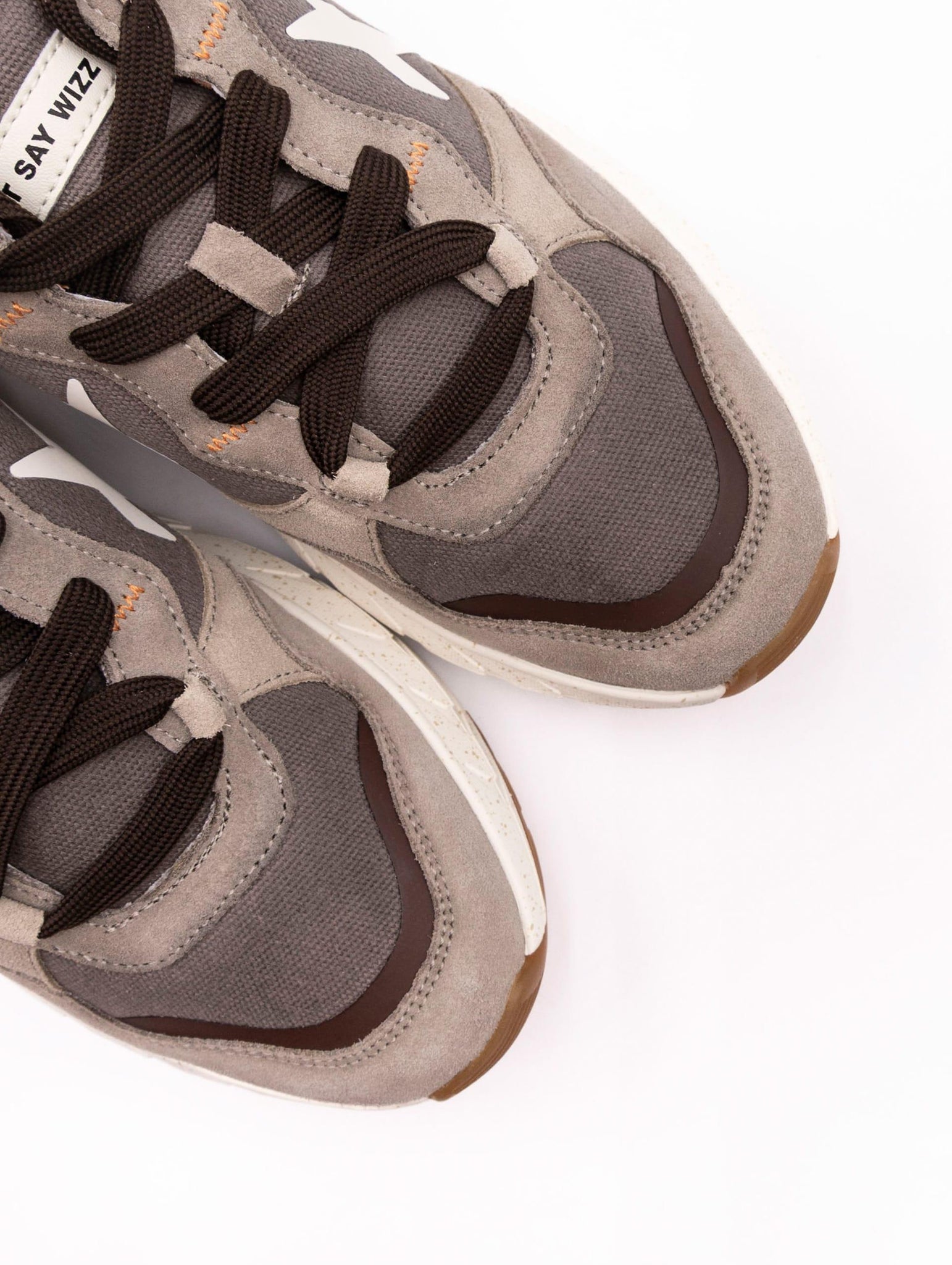 Sneaker W6YX in Tessuto Denim e Suede Bianco e Nero NEXT-MSUEDE/VINTAGEDENIM W6YZ