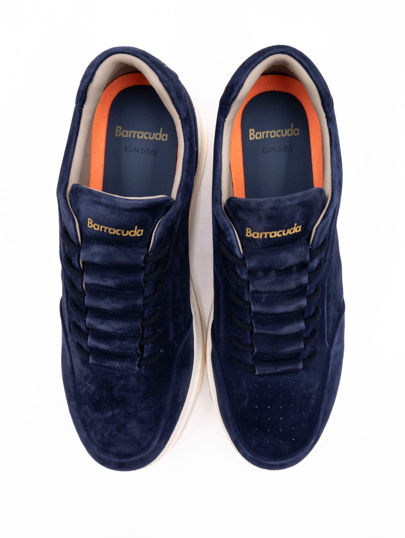 Sneaker Barracuda Phoneix in Suede Blu BU3510602 Barracuda
