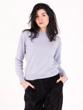 Pull Girocollo Daniele Fiesoli in Lana e Cachemire Polvere