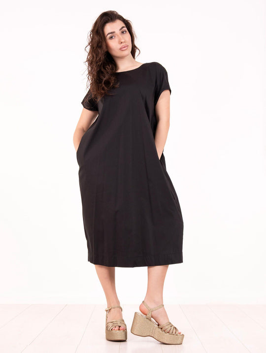 Abito Meimeij in Cotone Nero