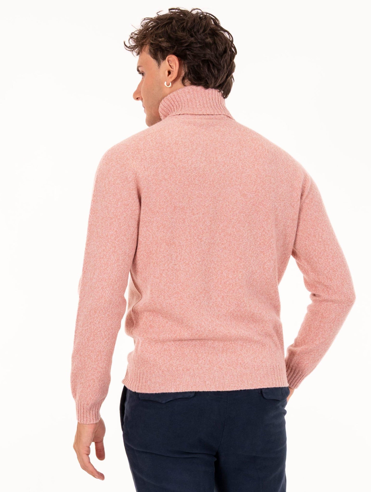 Dolce Vita Zanieri in Lana Cashmere Rosa Melange CG-DVU-350152559 Zanieri