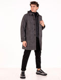 Cappotto Martinez AT.P.CO. in Lana Spigata Grigio