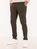 Hose Re-Hash aus Baumwolle und Tencel Oliv