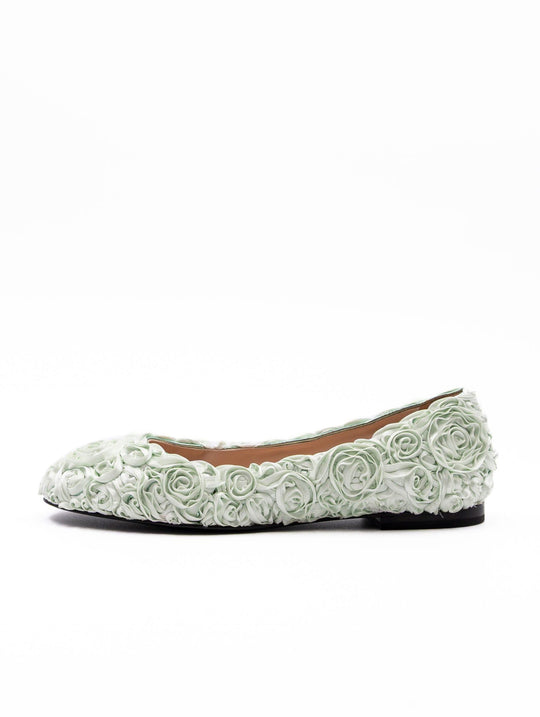 Fabi Mint Flower Ballerinas