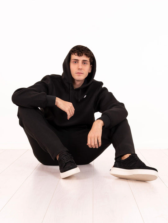 Jogger Micka K-Way in Tessuto Tecnico Nero
