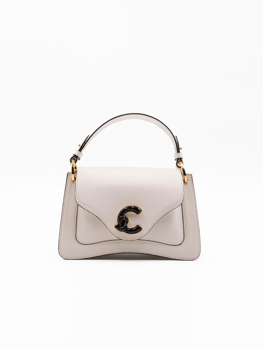 Tasche C-me Small Coccinelle aus Leder Perla