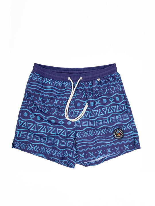 Costume Geometric Roy Roger's Azzurro e Blu