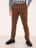 Devorè Pants for Four Stroke in Tobacco Cotton
