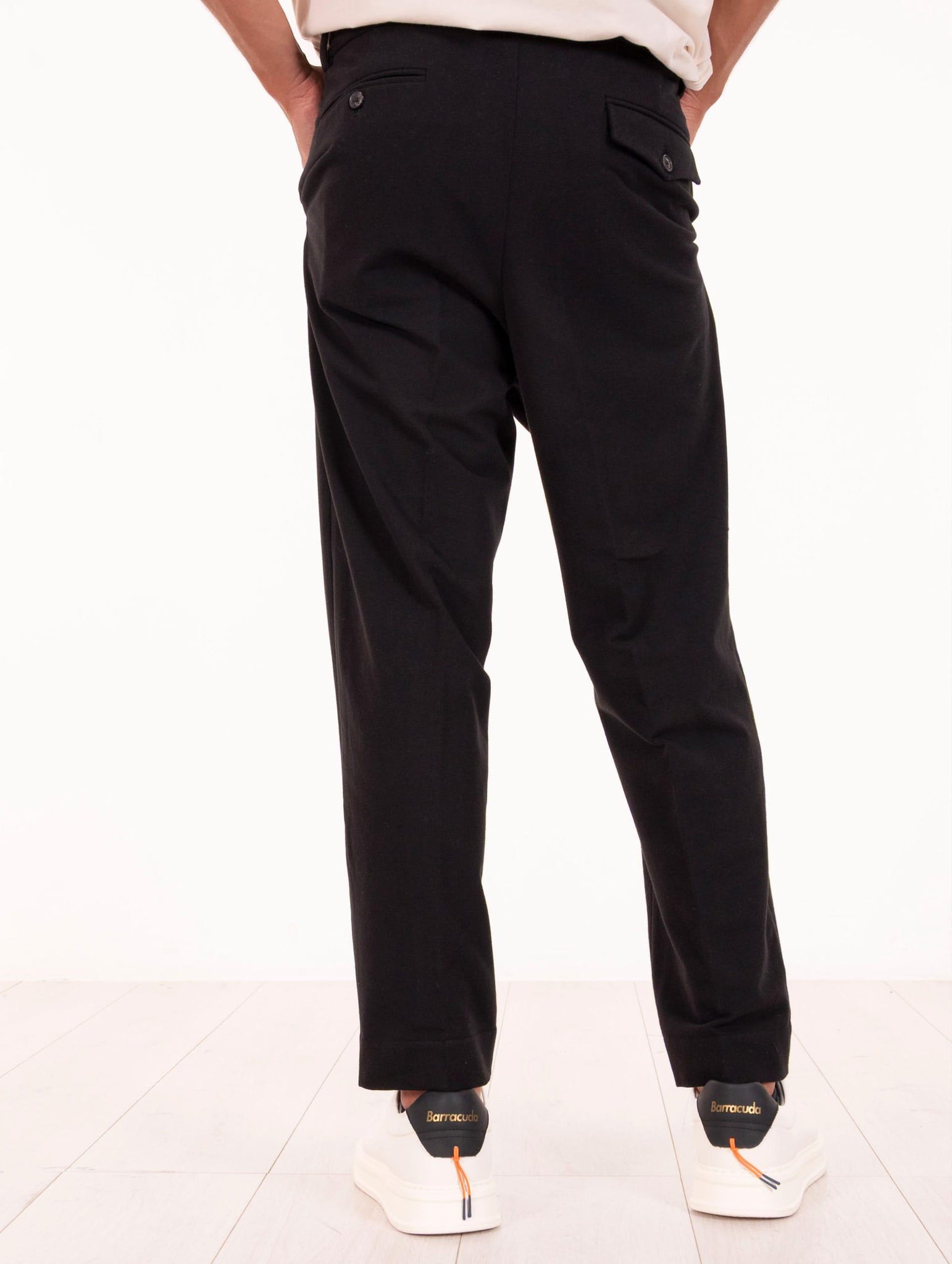 Pantalone Circolo 1901 in Jersey Nero CN4928001 Circolo 1901