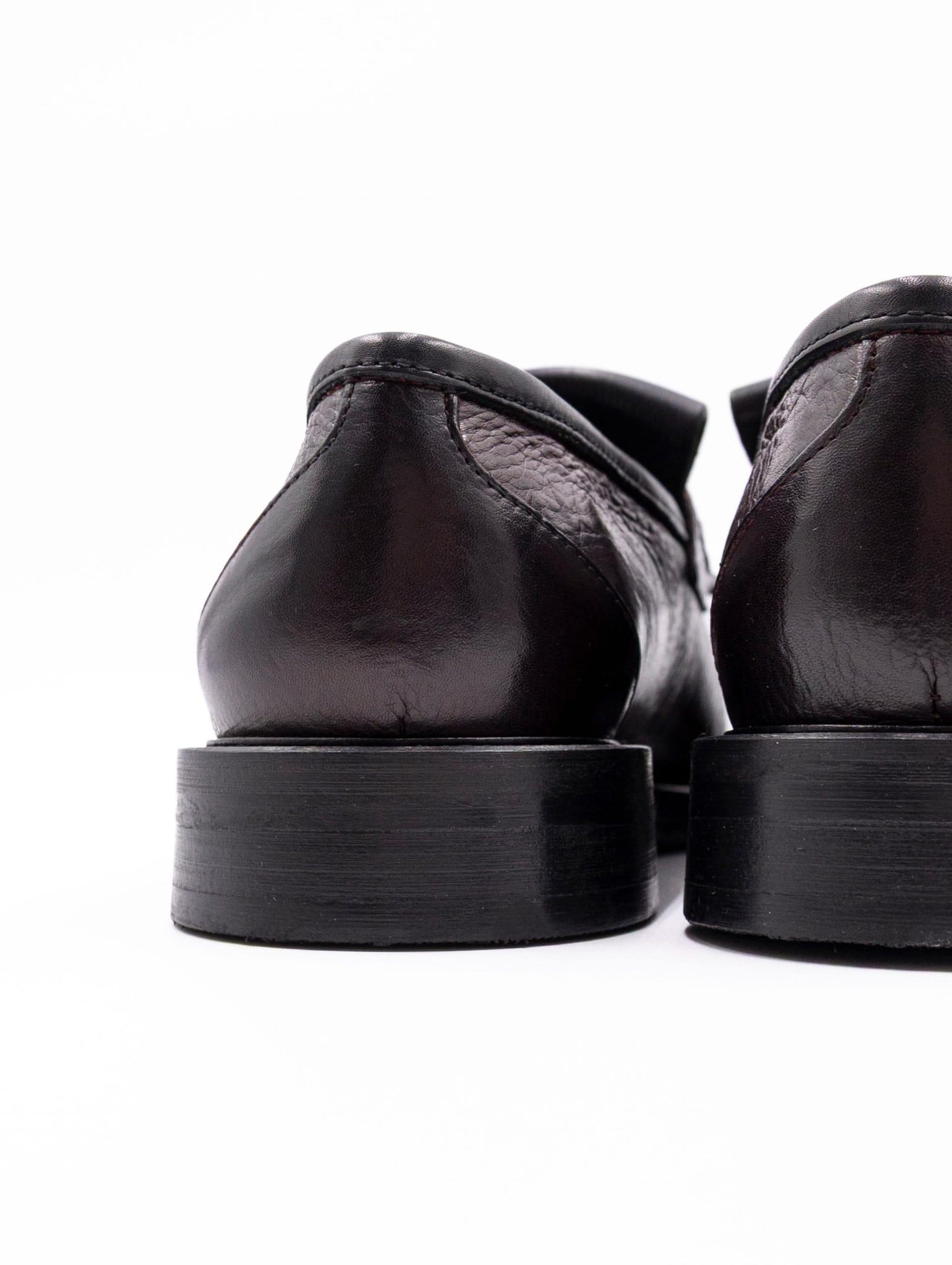 Mocassino Four Stroke con Nappa in Pelle Barolo e Nero 60726/29 Four Stroke