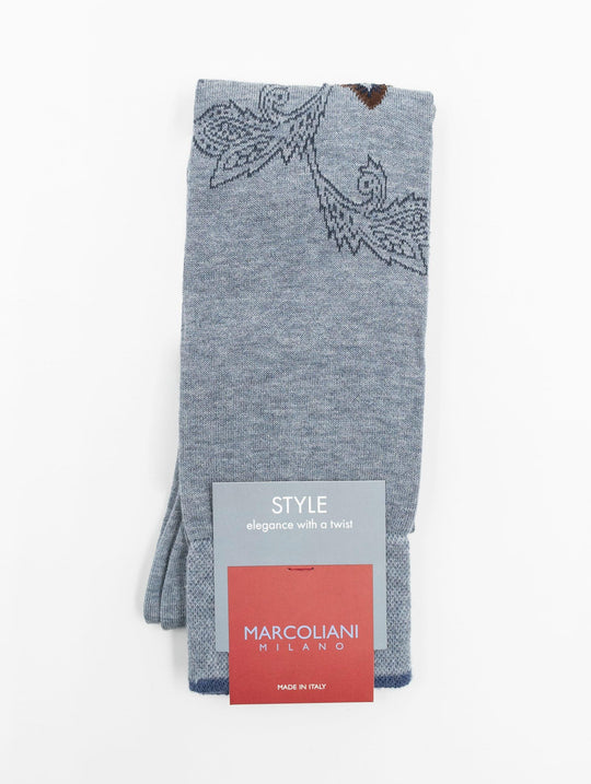 Marcoliani Milano Style Socken aus Pima-Baumwolle Grau