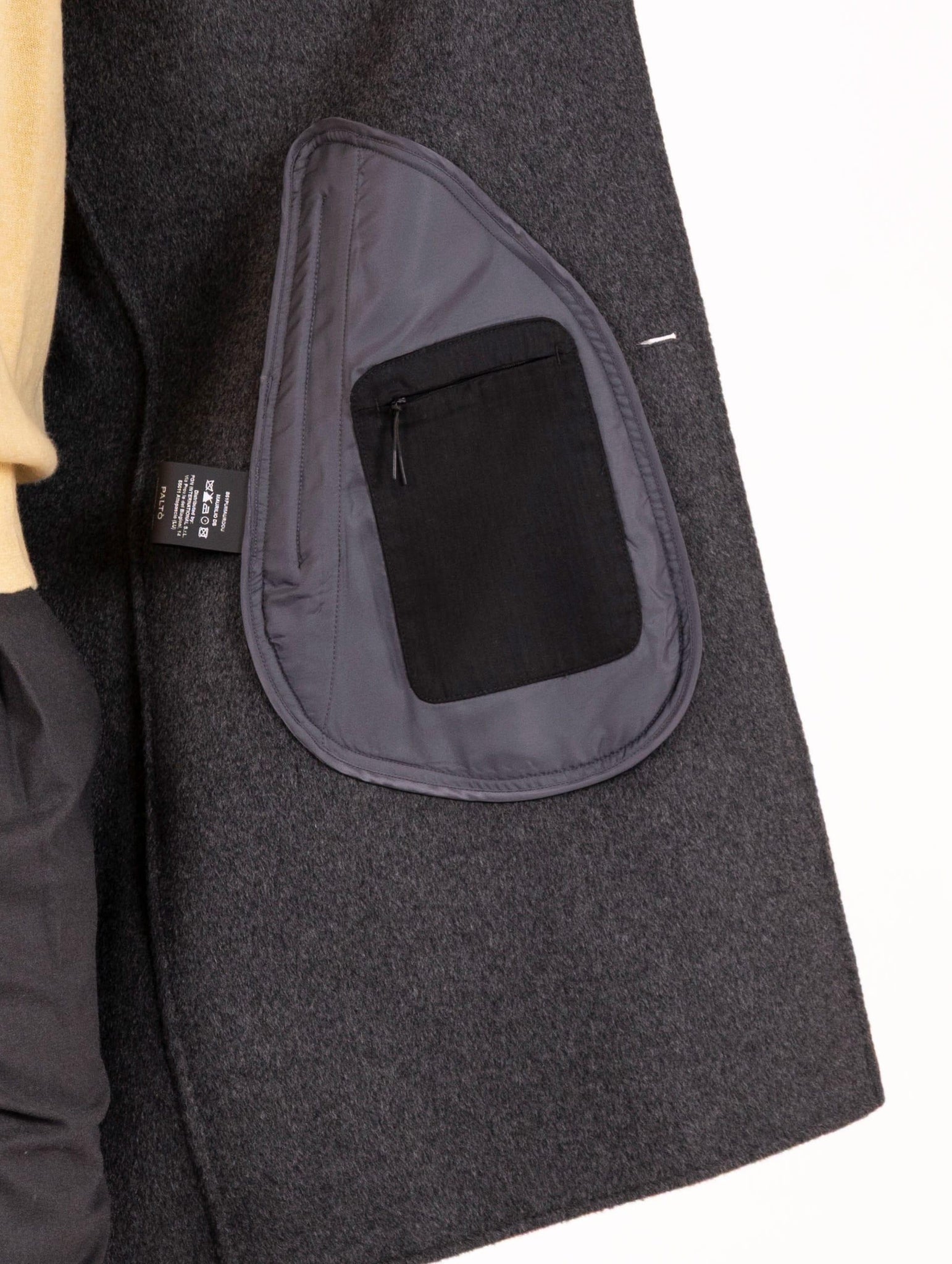 Cappotto Maurilio Il Paltò in Lana Grigio B51PUMAURDOU746 Il Paltò