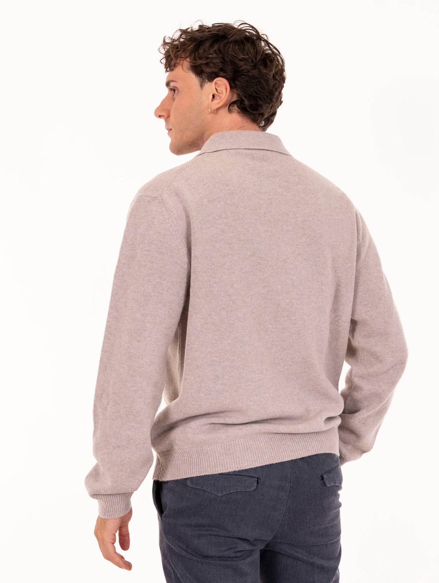 Polo Capri Daniele Fiesoli in Lana Merino Ultrafine Corda 007310 Daniele Fiesoli