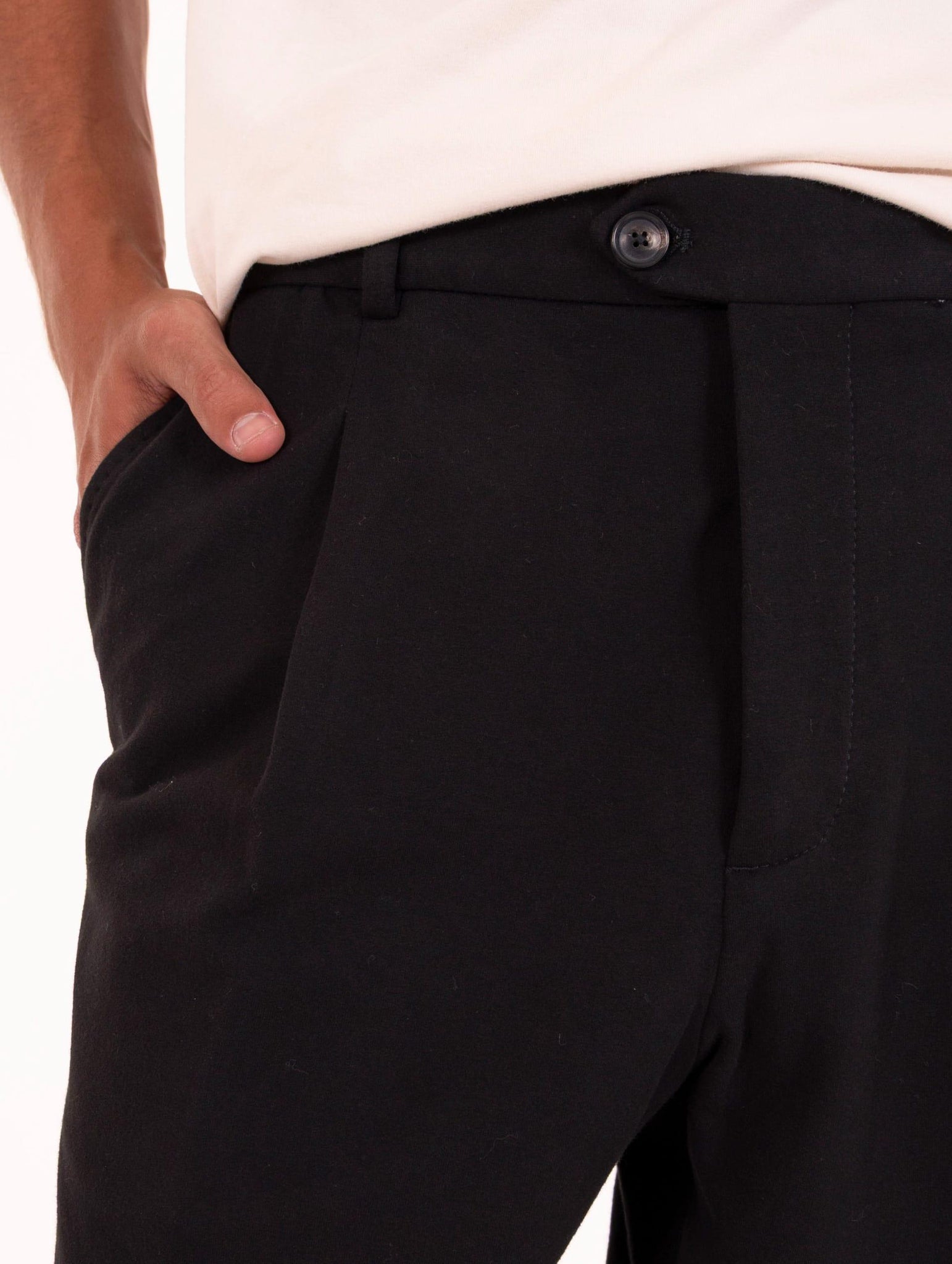 Pantalone Circolo 1901 in Jersey Nero CN4928001 Circolo 1901