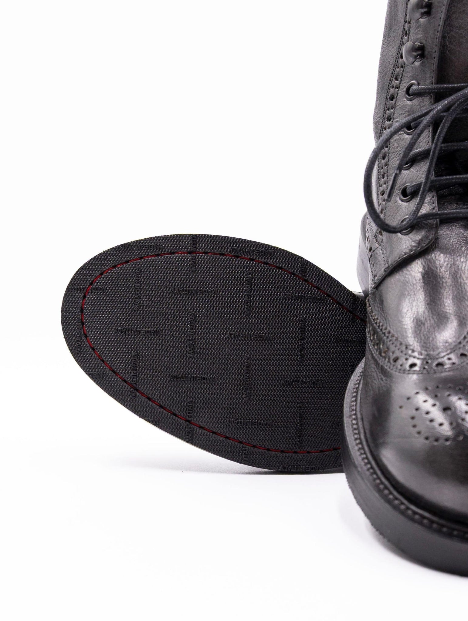 Stivale Four Stroke in Pelle Grigio 37340/1BIS32 Four Stroke