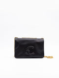 Minibag Dulse Coccinelle in Pelle Nera