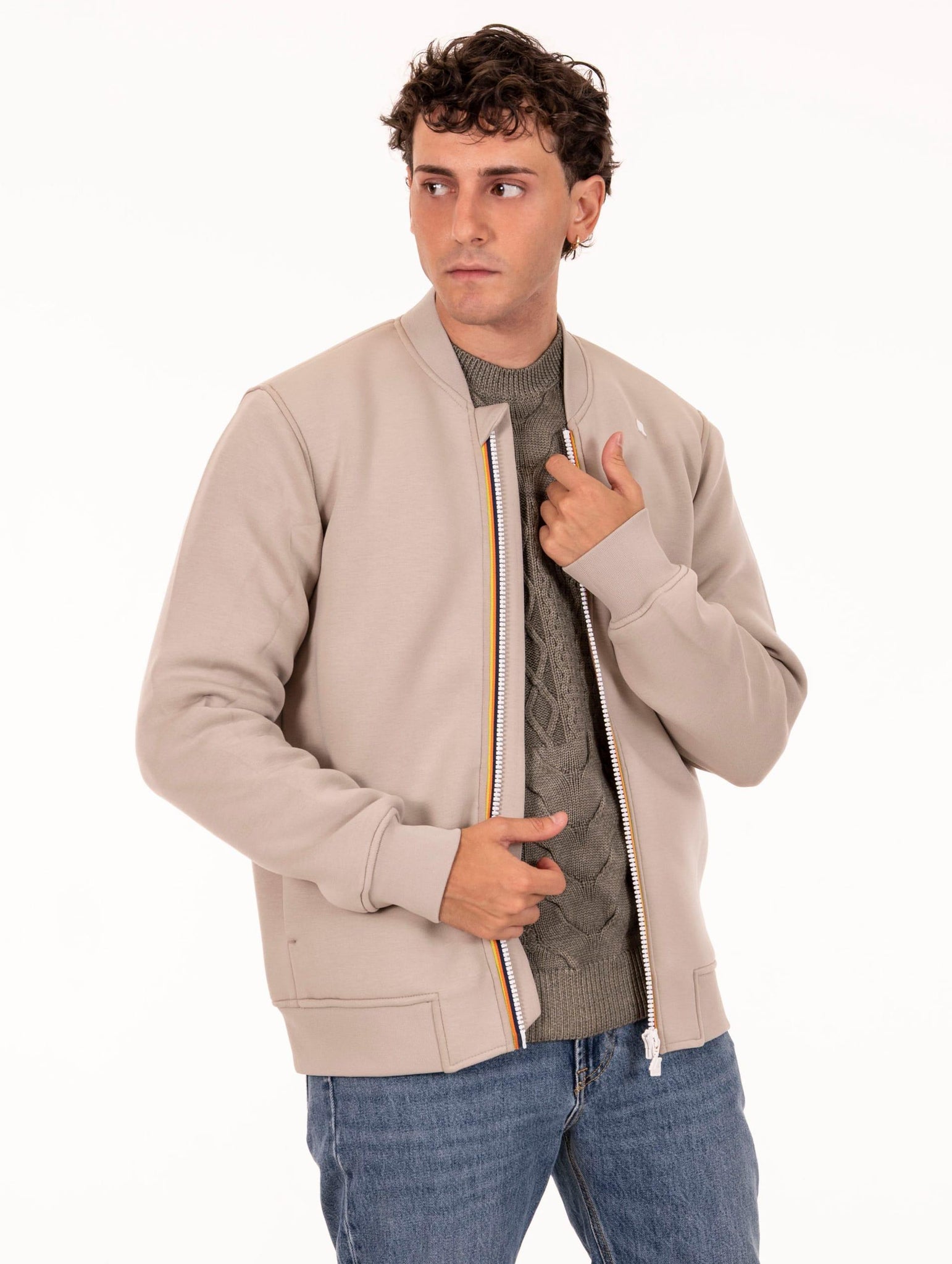 Bomber Abel K-Way in Scuba Beige K71344WXP2 K-Way