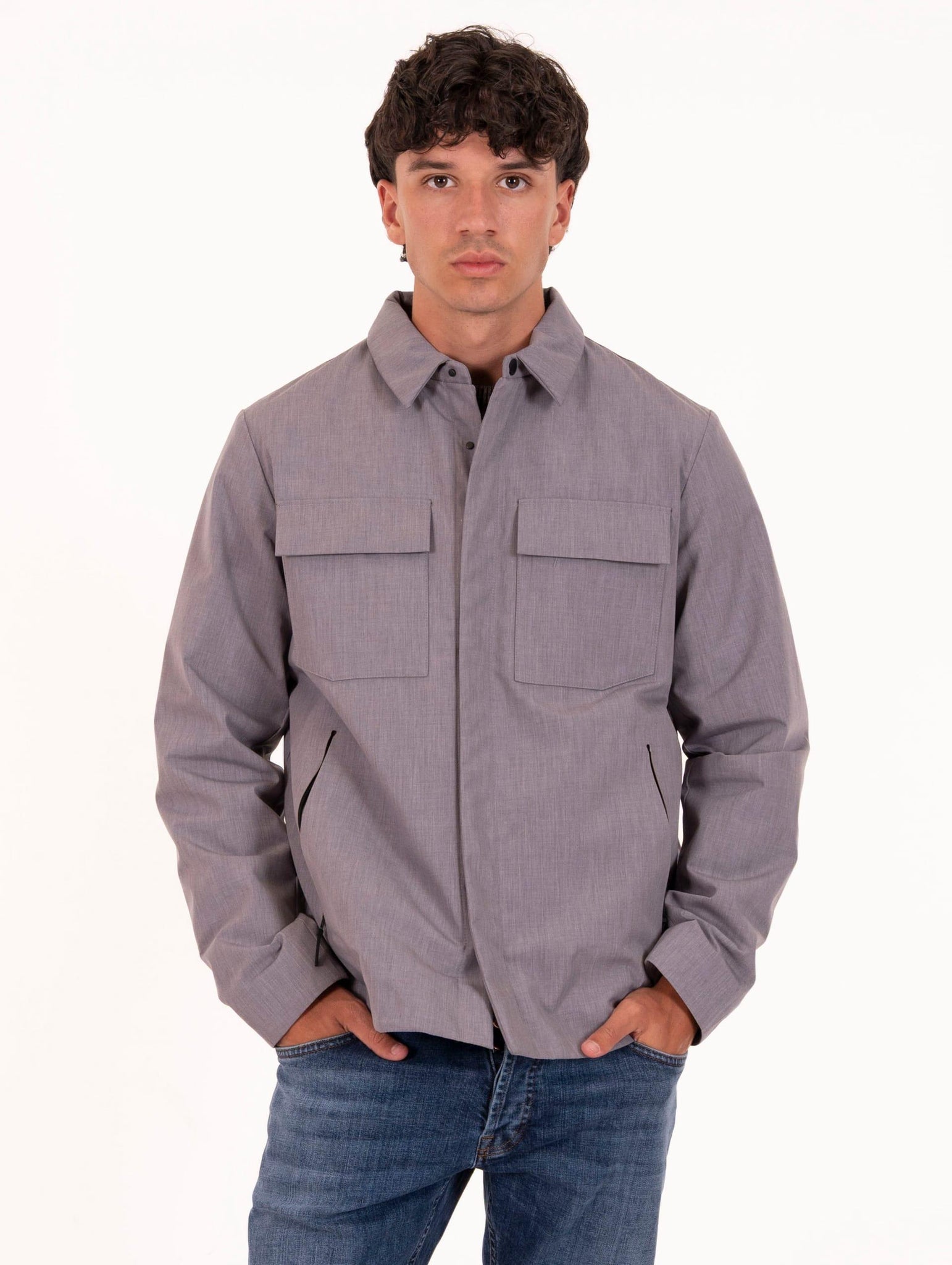 Camicia Kiso People of Shibuya Grigio KISOPM941950 People of Shibuya