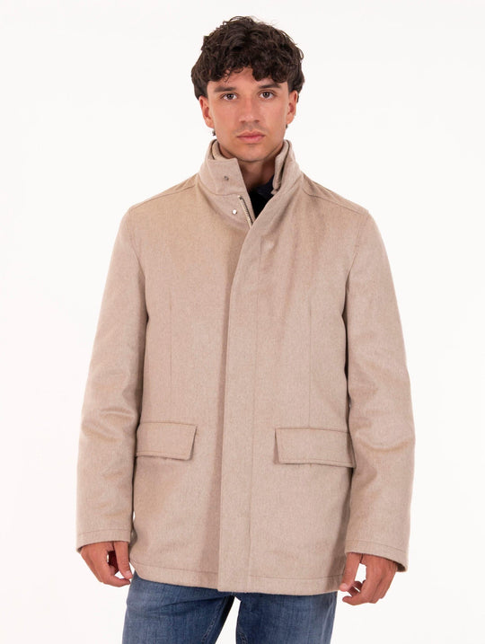 Salta Kired Jacket in Sand Cashmere